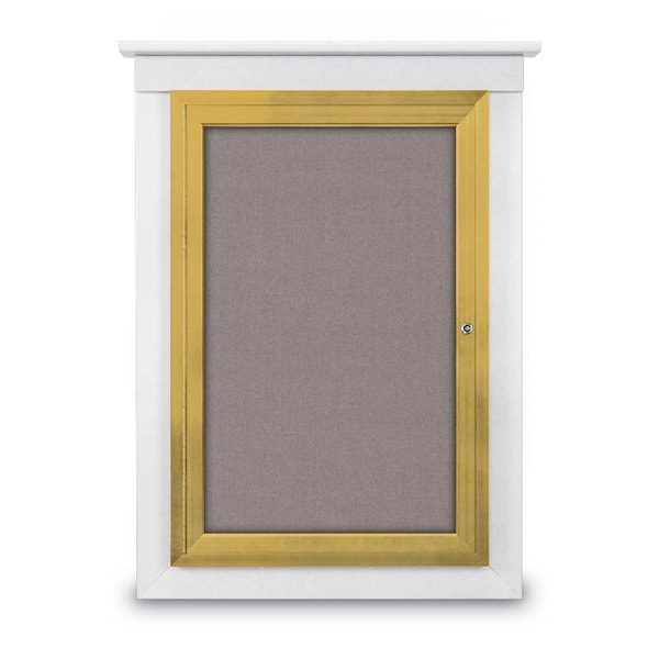 Letterboard, Hdr, 48x36, Bronze/Burgundy